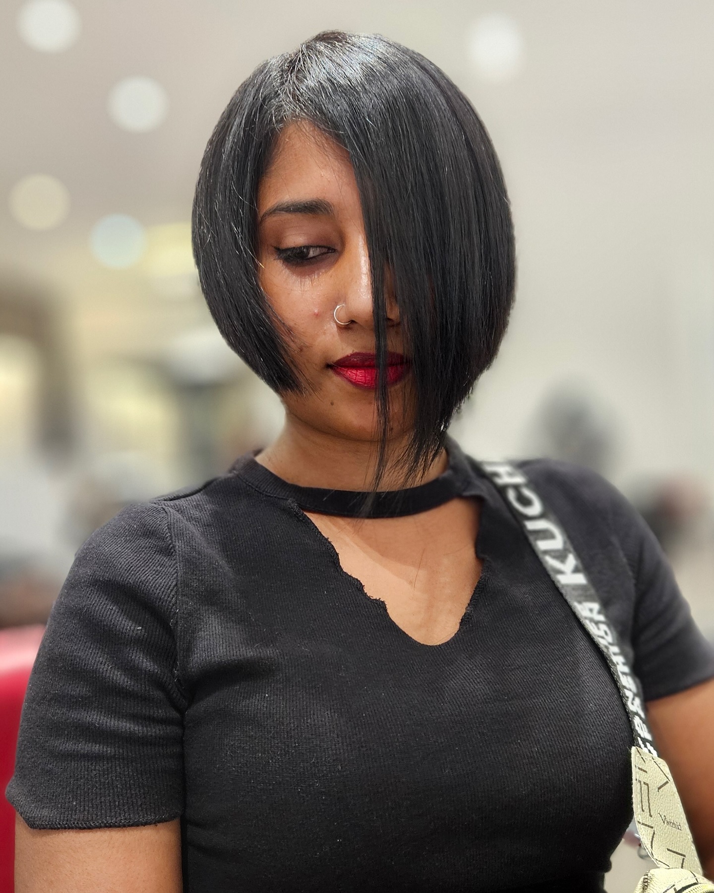 Asymmetrical Bob For Round Faces | Beauty Birdie