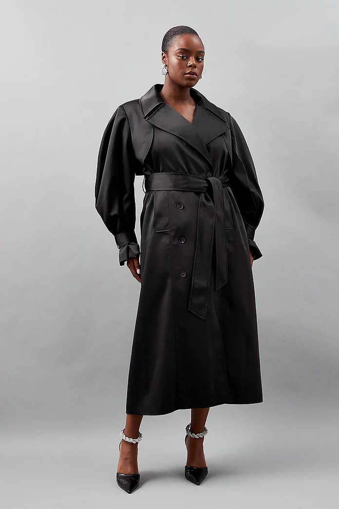 Belted Trench Dress | Beauty Birdie