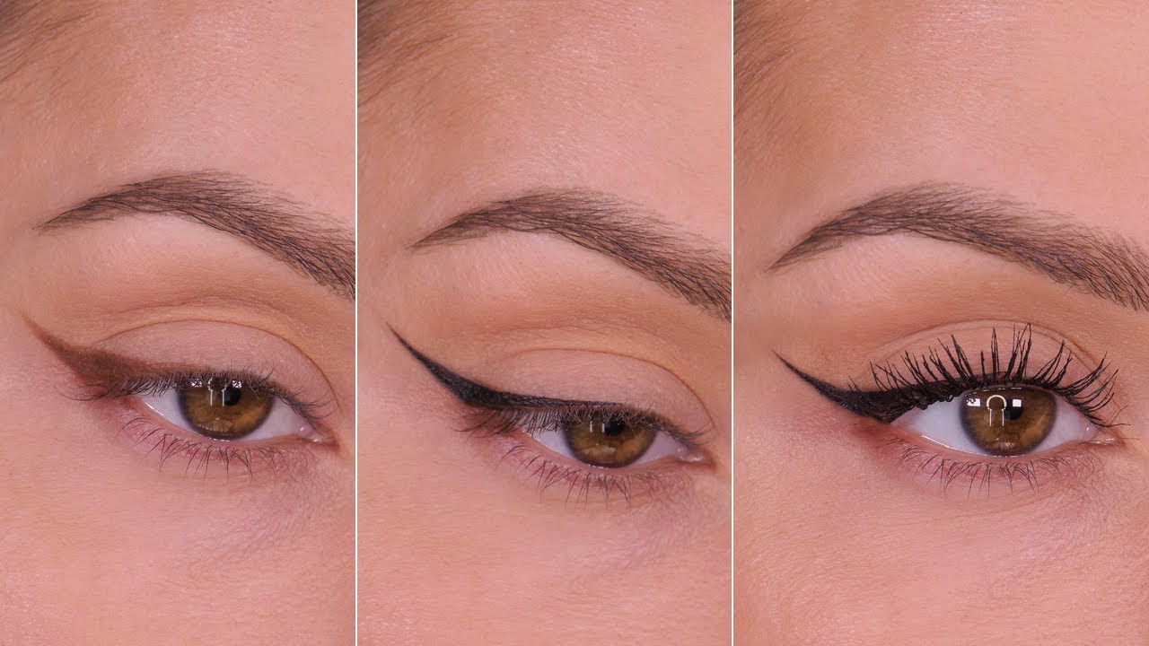 Black winged eyeliner | Beauty Birdie