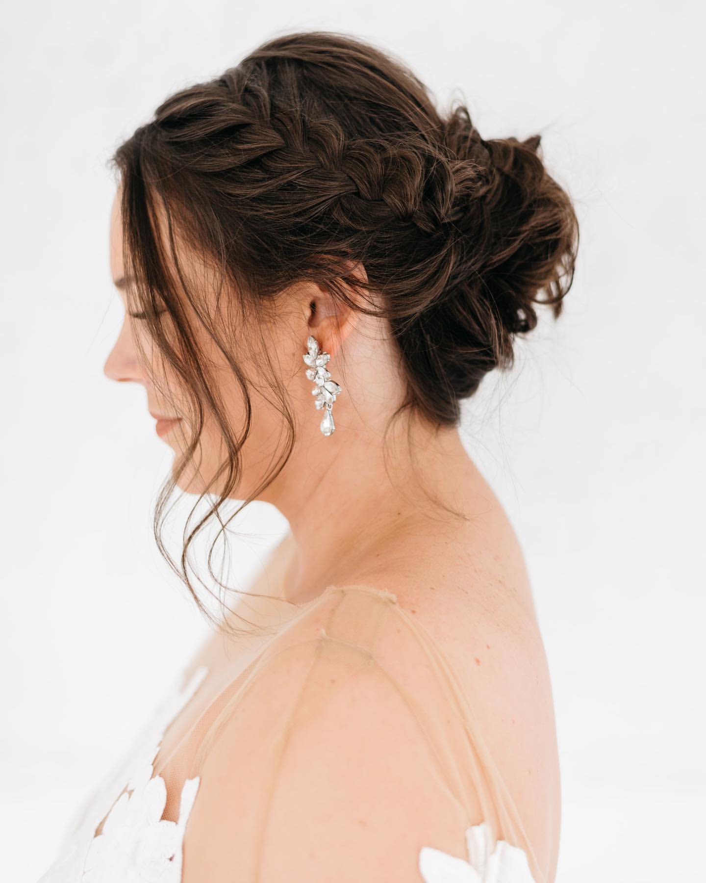 Braided Bun wedding | Beauty Birdie