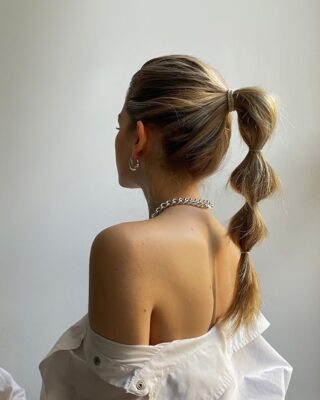 Bubble Ponytail wedding | Beauty Birdie