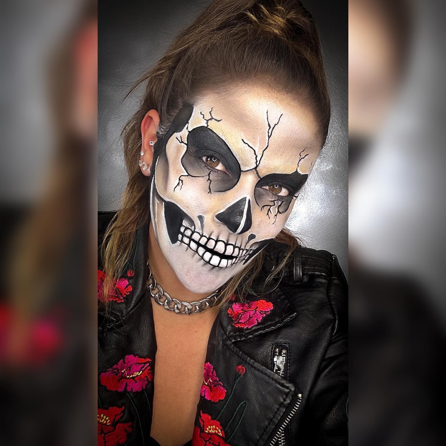 Classic Skull halloween | Beauty Birdie