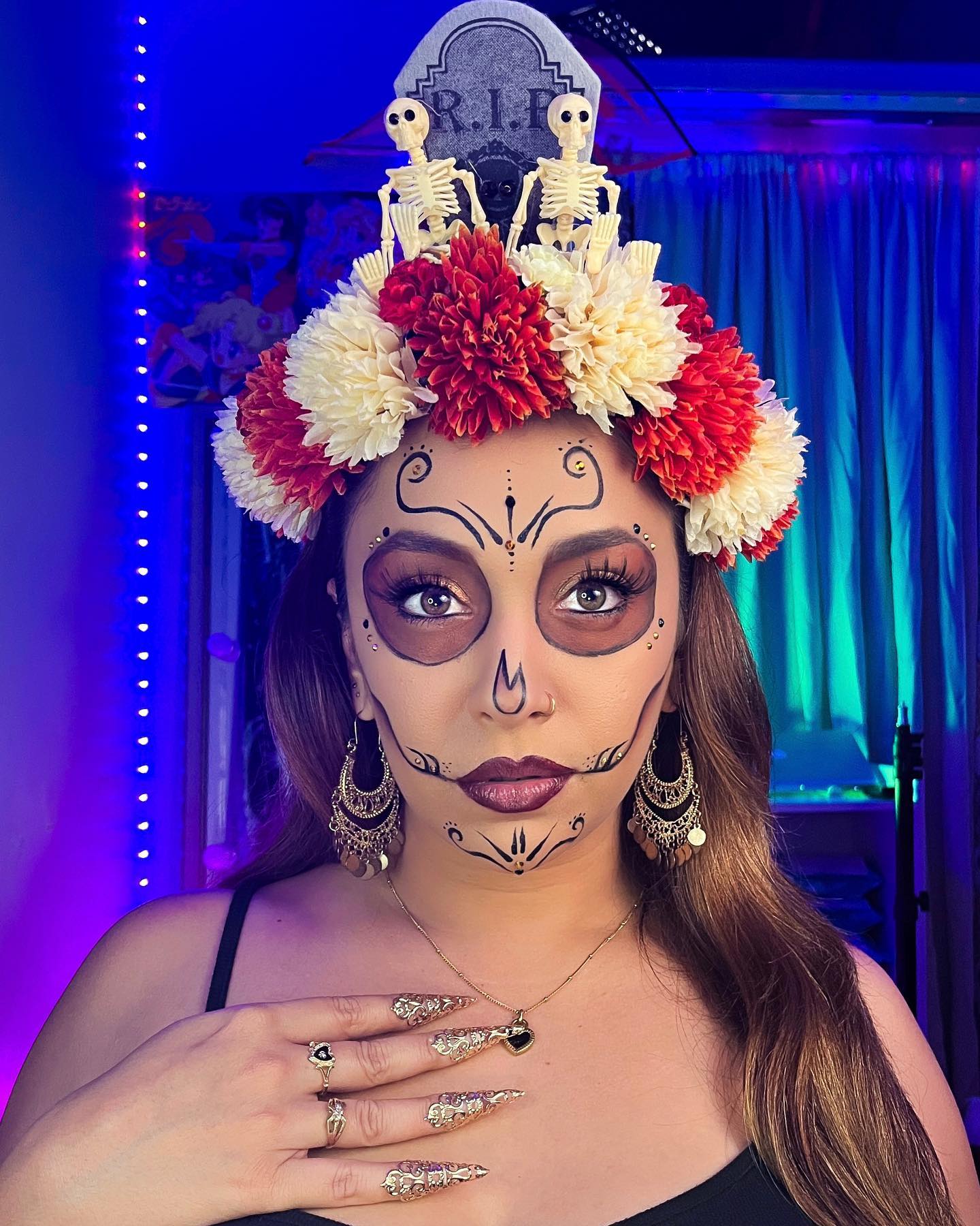 Day of the Dead Sugar Skull | Beauty Birdie