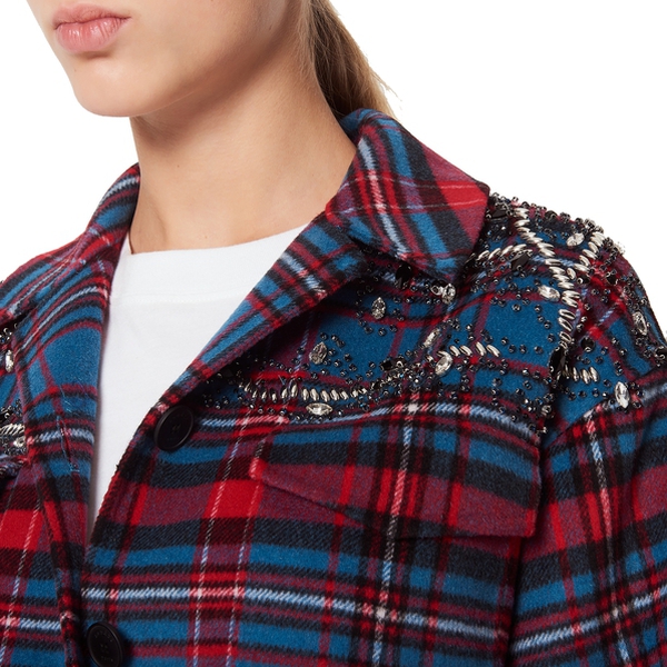 Embellished Flannel | Beauty Birdie