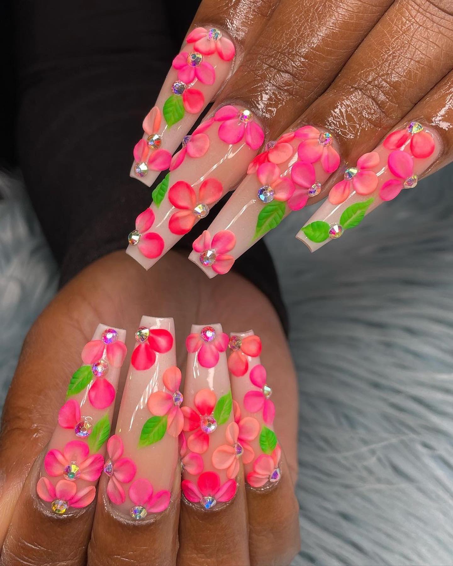 Floral Nails | Beauty Birdie