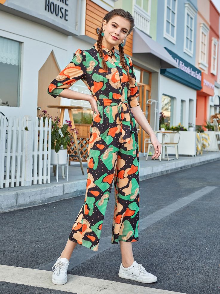 Graphic Jumpsuits | Beauty Birdie