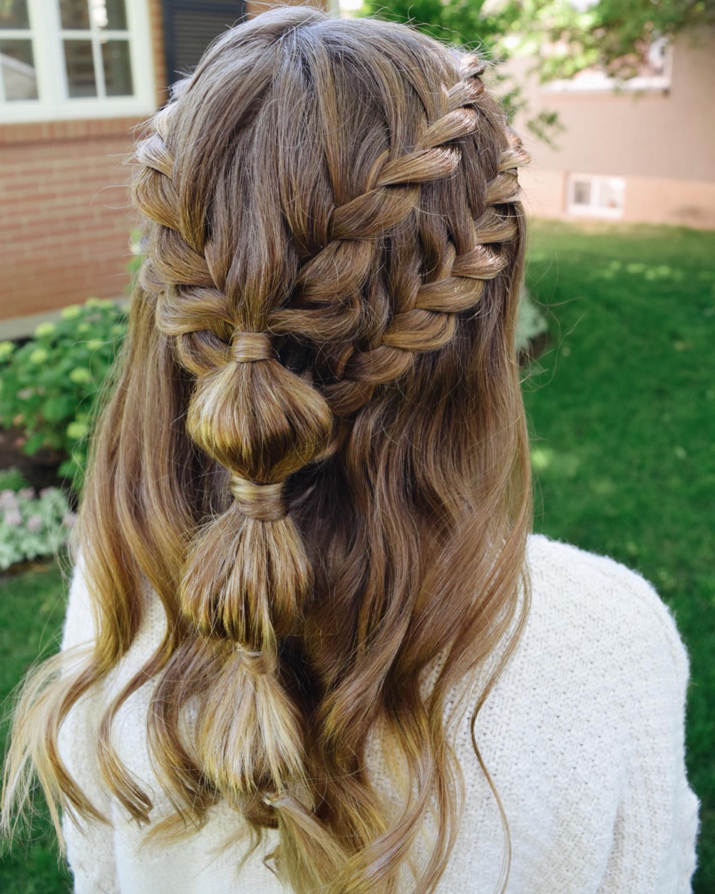 Half Up Bubble Braid | Beauty Birdie