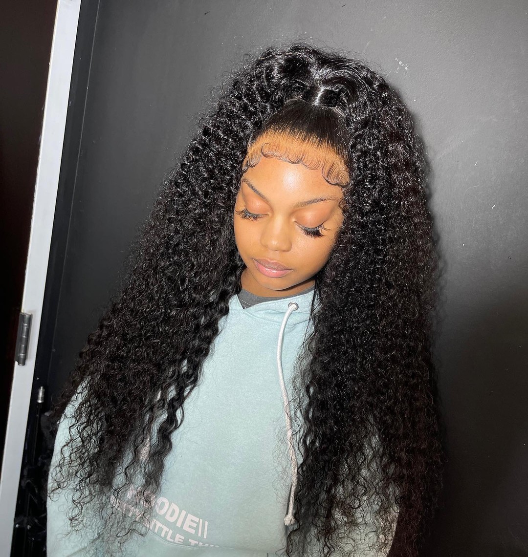 Half Up Half Down Deep Wave | Beauty Birdie