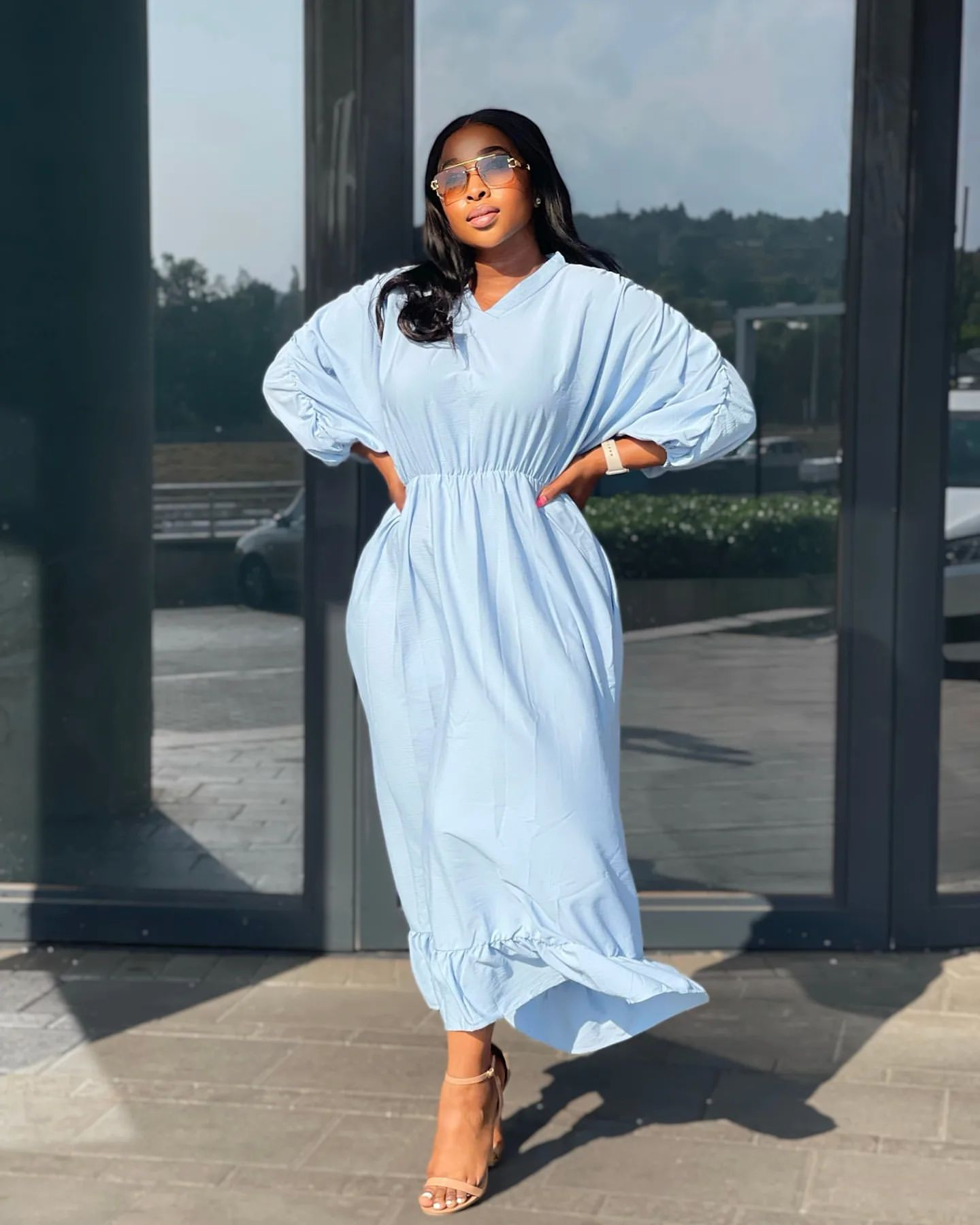 Long Sleeve Maxi Dress | Beauty Birdie