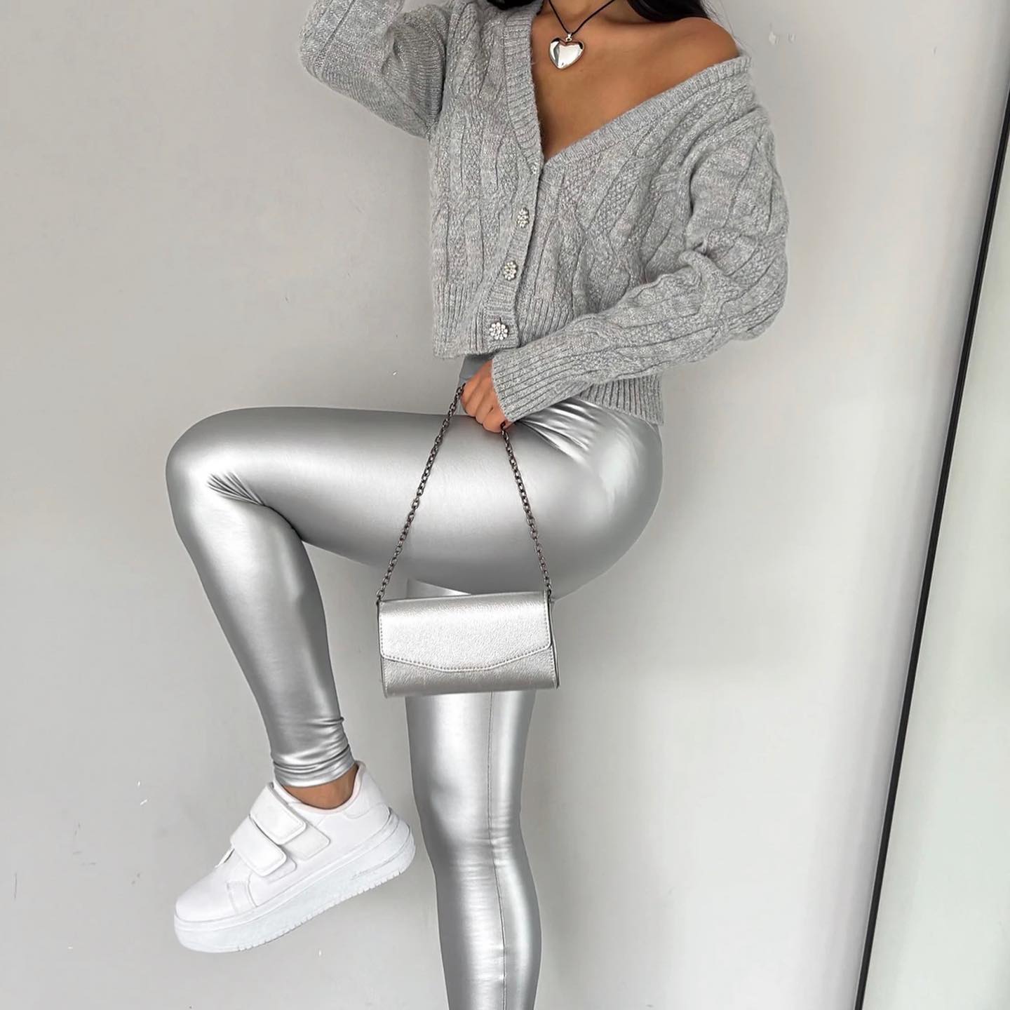 Metallic Leggings | Beauty Birdie