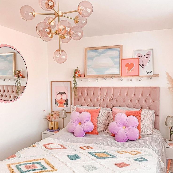 Pastel Bedroom Decor | Beauty Birdie