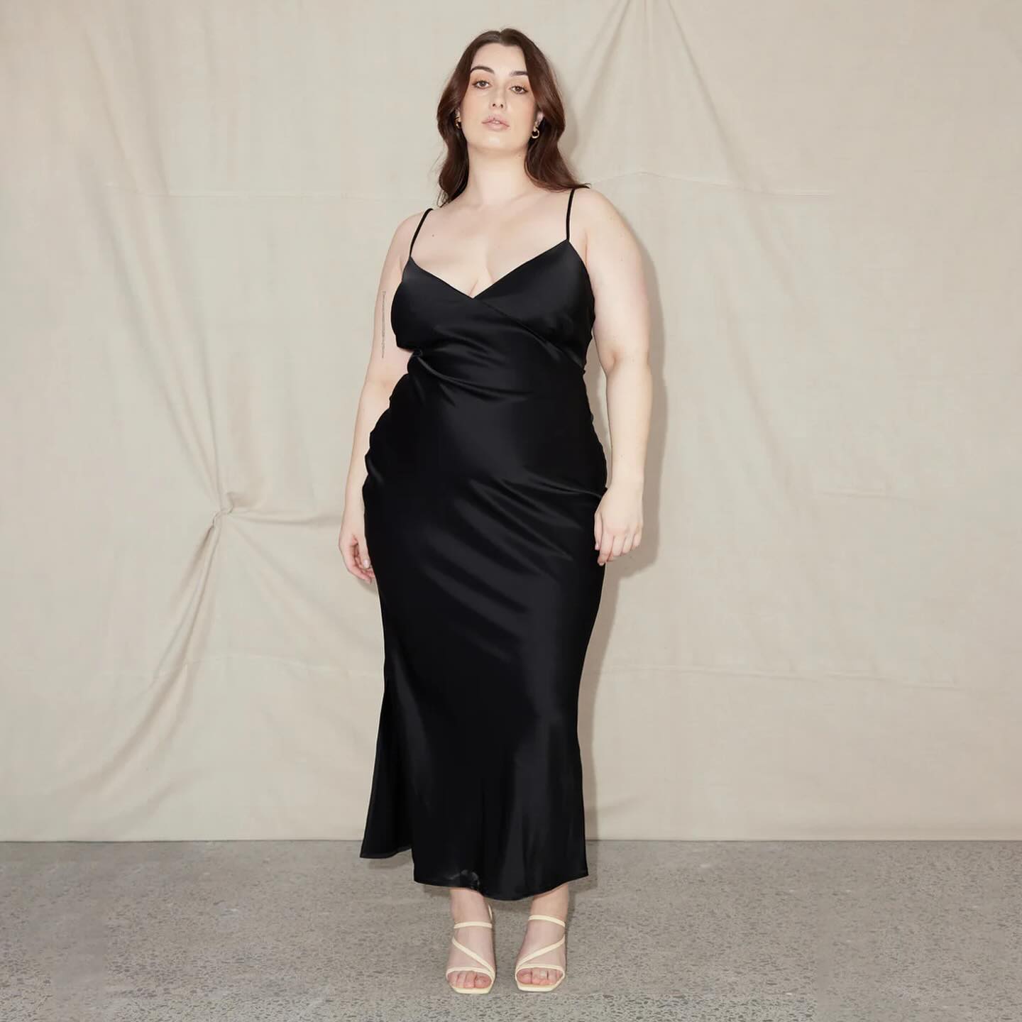 Satin Slip Dress | Beauty Birdie