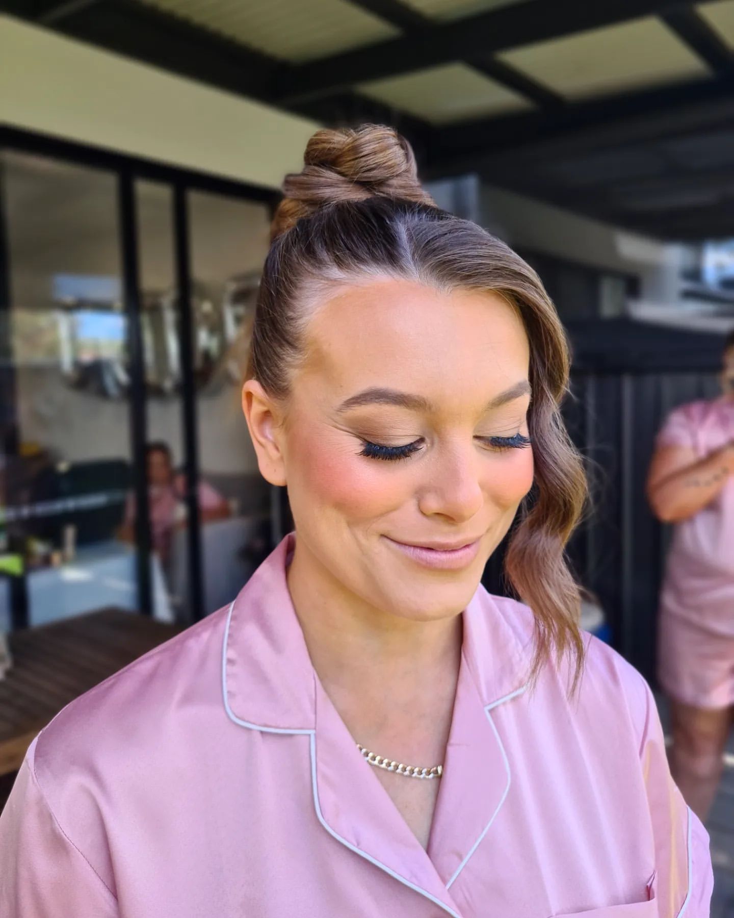 Sleek High Bun wedding | Beauty Birdie