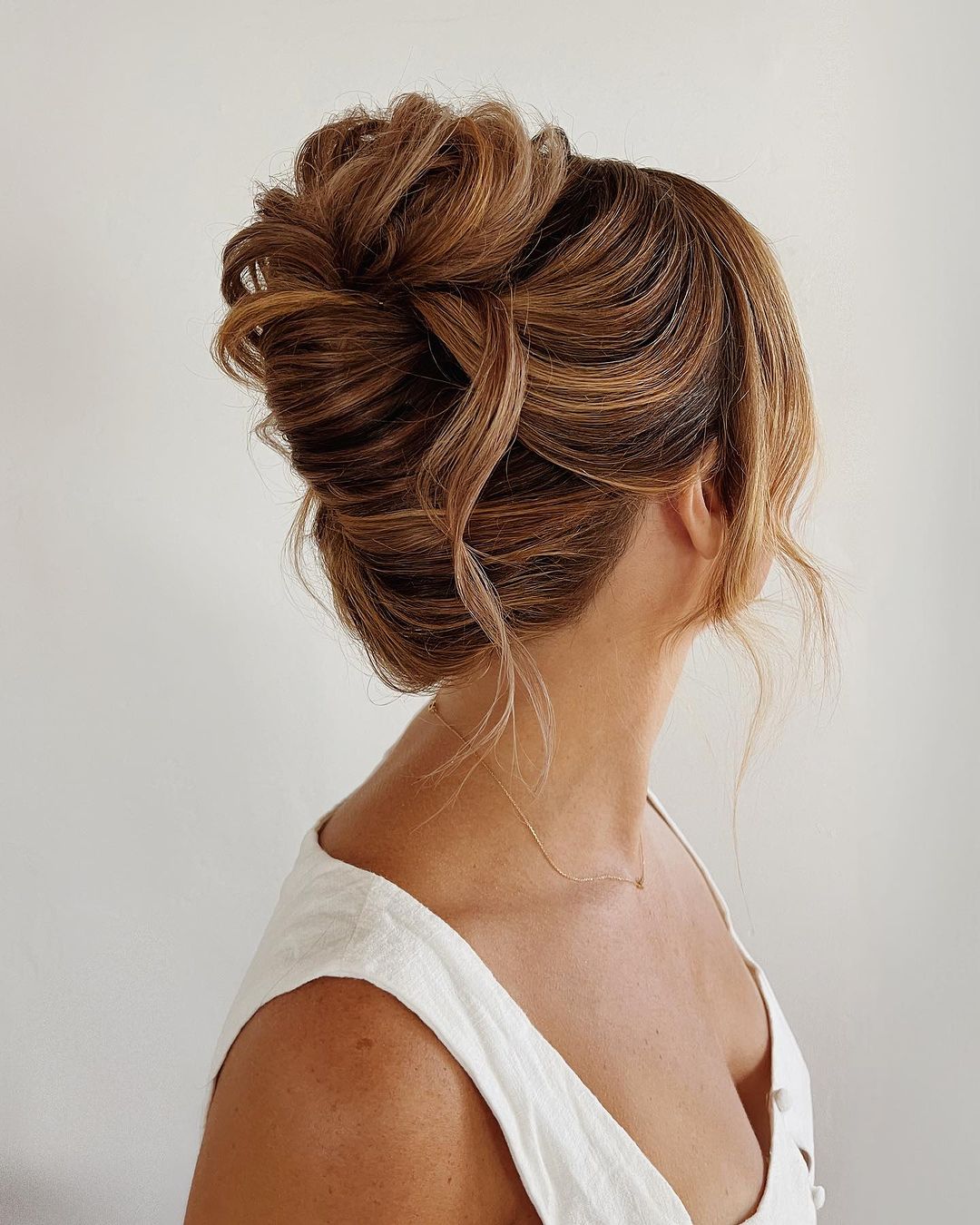 Textured Updo wedding | Beauty Birdie