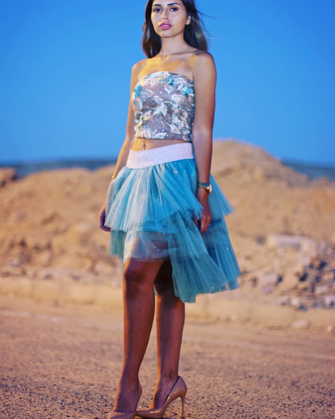 Tulle Skirt and Crop Top Bachelorette | Beauty Birdie