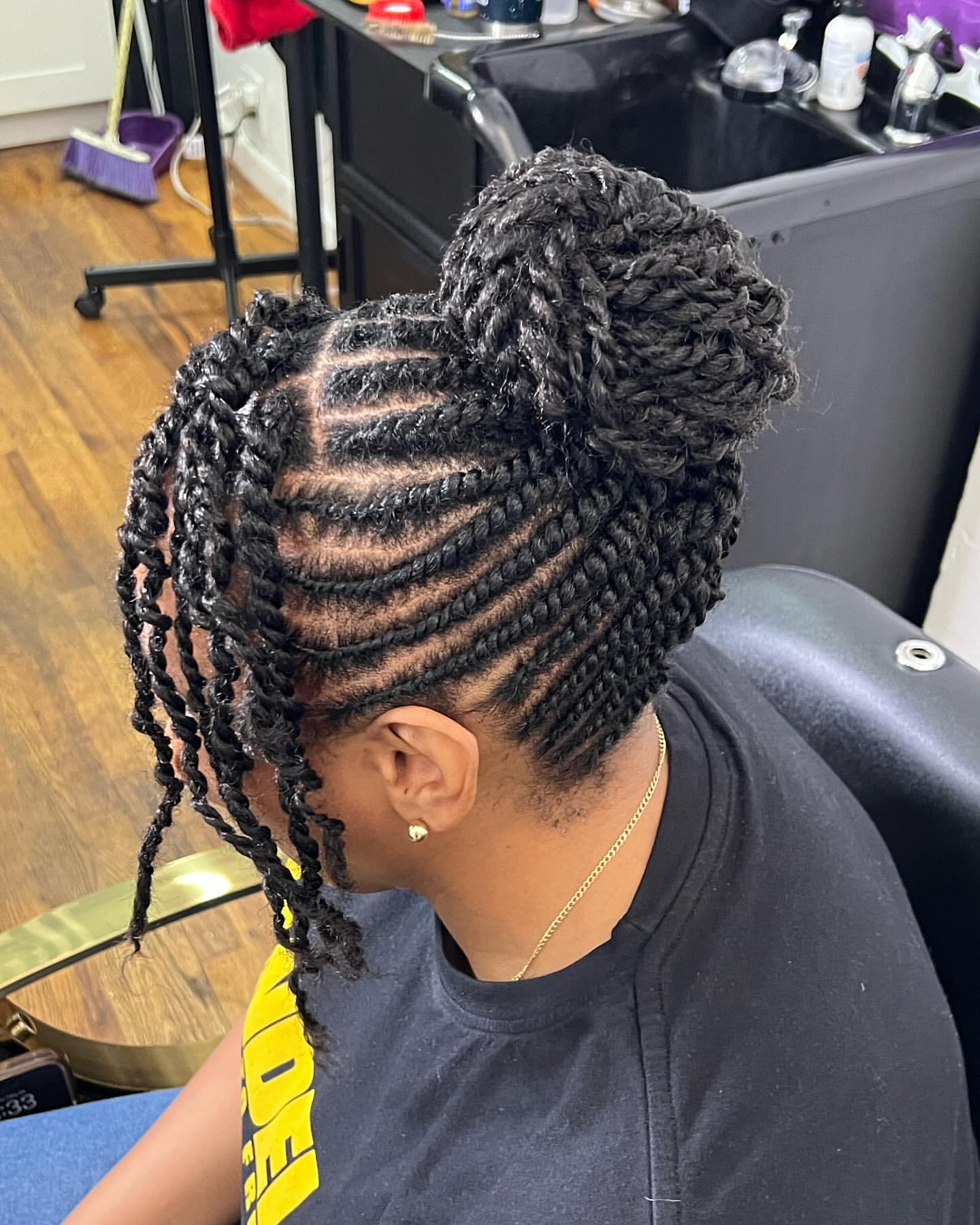 Twisted Cornrow | Beauty Birdie