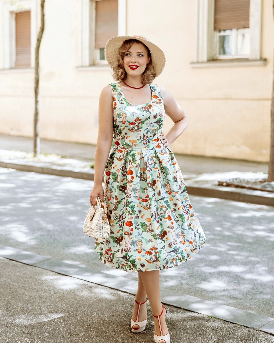 Vintage Inspired Sundress | Beauty Birdie