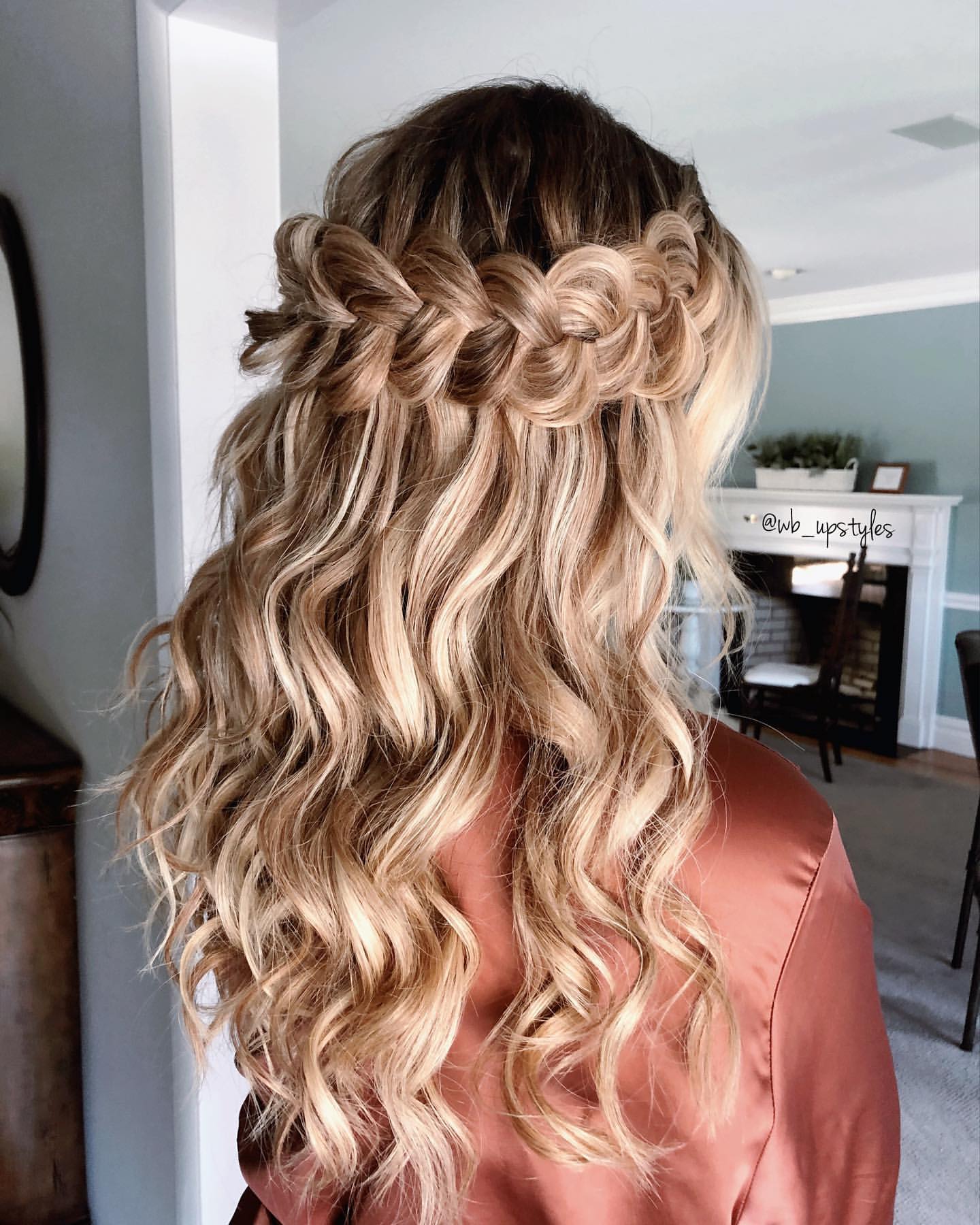 Waterfall Braid wedding | Beauty Birdie