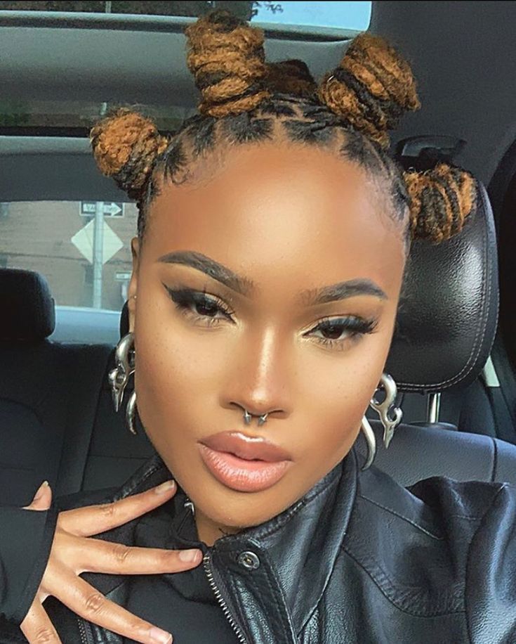 blonde bantu knots | Beauty Birdie